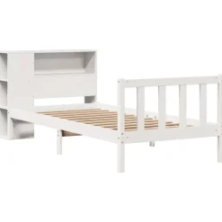 vidaXL Lit bibliothèque sans matelas 75x190cm bois de pin massif