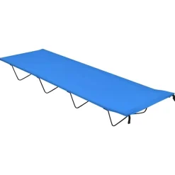 vidaXL Lit de camping 180x60x19 cm Tissu Oxford et acier