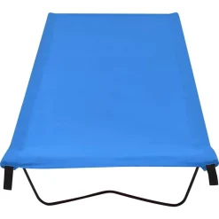 vidaXL Lit de camping 180x60x19 cm Tissu Oxford et acier