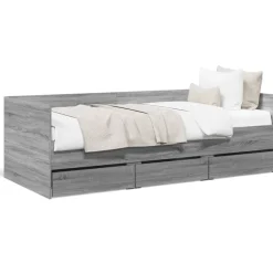 vidaXL Lit de jour avec tiroirs sans matelas 100x200 cm