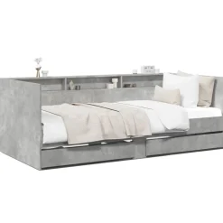 vidaXL Lit de jour avec tiroirs sans matelas 100x200 cm