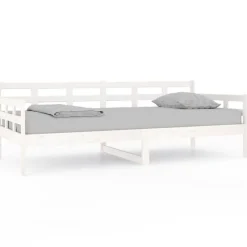 vidaXL Lit de jour sans matelas bois de pin massif 90x200 cm