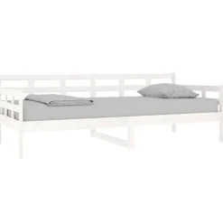 vidaXL Lit de jour sans matelas bois de pin massif 90x200 cm
