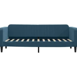 Lits & Accessoires-vidaXL Lit de repos sans matelas 80x200 cm velours Bleu