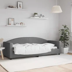 vidaXL Lit de repos sans matelas 80x200 cm tissu