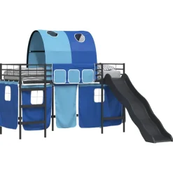 vidaXL Lit mezzanine pour enfants 75 x 190 cm Métал