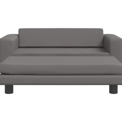 vidaXL Lit pour chien avec extension 100x50x30 cm similicuir