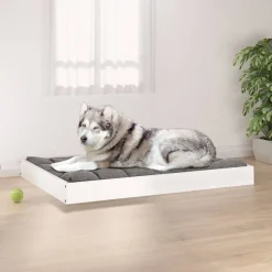 vidaXL Lit pour chien 101,5x74x9 cm Bois de pin solide