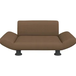 Articles Pour Animaux De Compagnie-vidaXL Lit pour chien 70x45x28 cm tissu Marron
