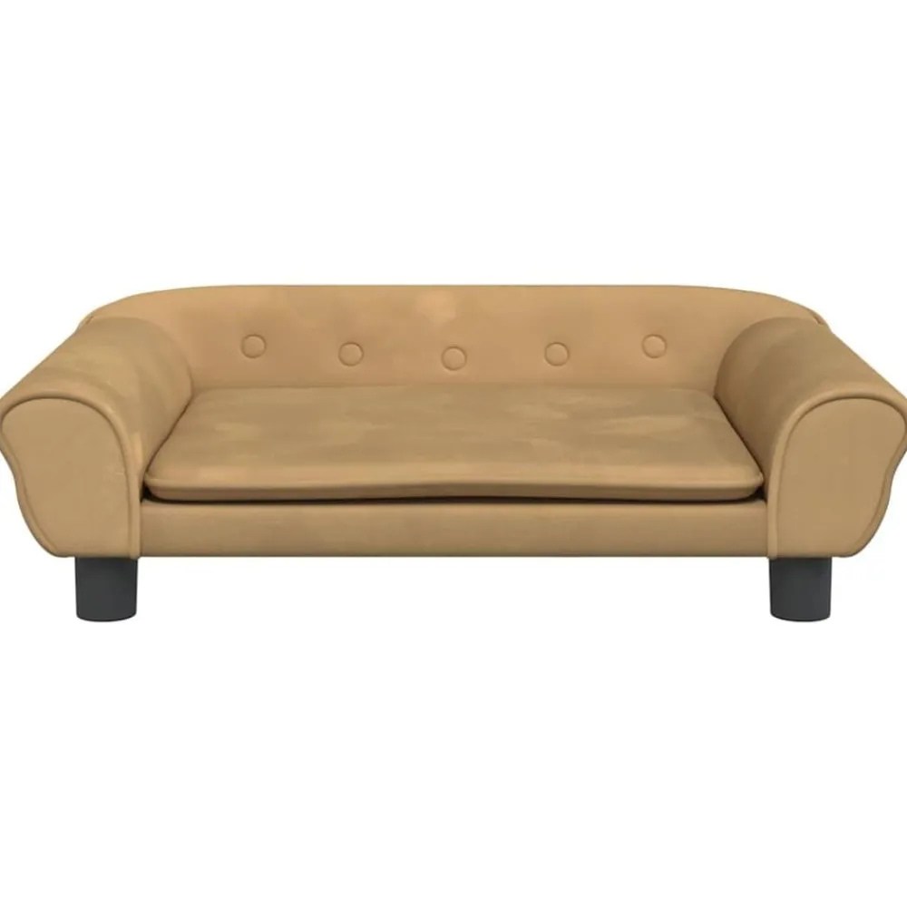 vidaXL Lit pour chien 70x48x22 cm velours