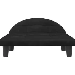 Articles Pour Animaux De Compagnie-vidaXL Lit pour chien 70x52x30 cm velours Noir