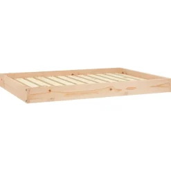vidaXL Lit pour chien 101,5x74x9 cm Bois de pin solide