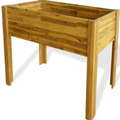 vidaXL Lit surélevé de jardin Bois massif d'acacia