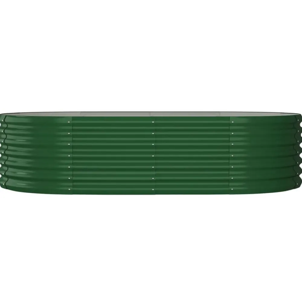 vidaXL Lit surélevé de jardin Acier galvanisé 152x80x36 cm