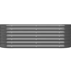 vidaXL Lit surélevé de jardin Acier galvanisé