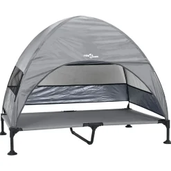 vidaXL Lit surélevé pour chien 127 x 81 x 108 cm