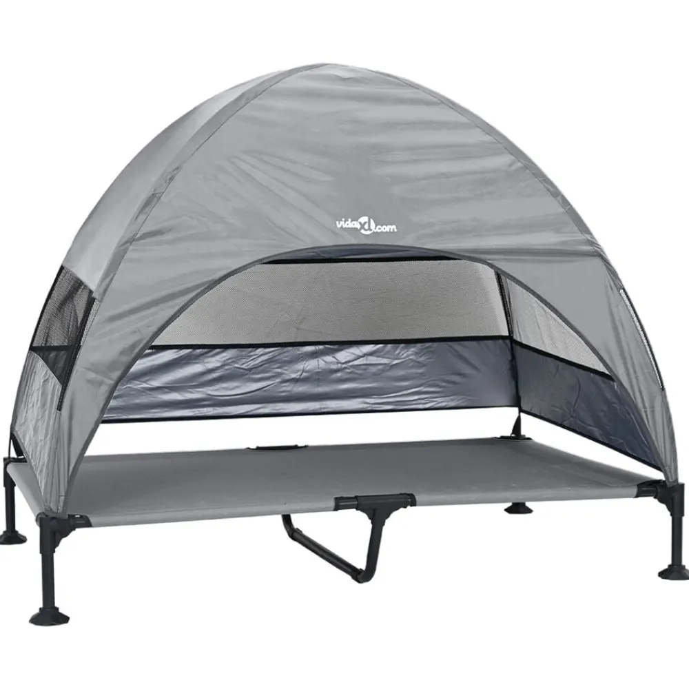 vidaXL Lit surélevé pour chien 127 x 81 x 108 cm