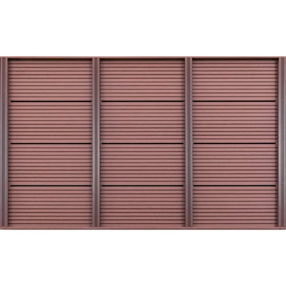 Piscine & Spa-vidaXL Élément de plancher pour douche solaire 101x63x5,5cm WPC Marron