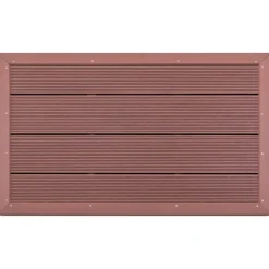 Piscine & Spa-vidaXL Élément de plancher pour douche solaire 101x63x5,5cm WPC Marron