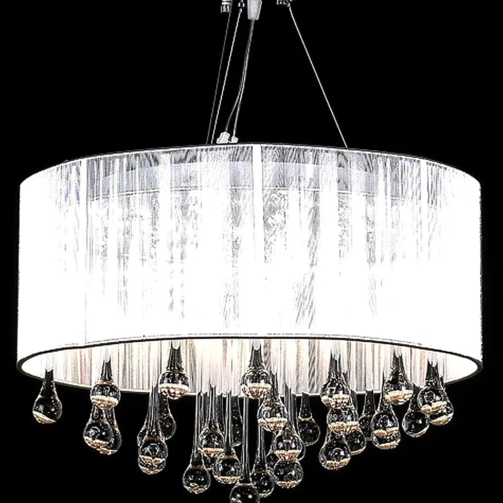 vidaXL Lustre avec 85 cristaux