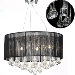 vidaXL Lustre avec 85 cristaux