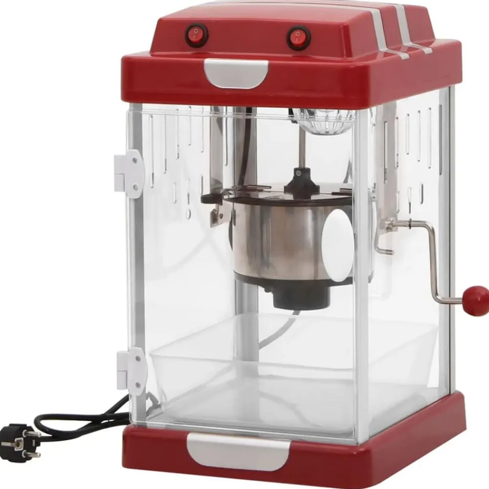 vidaXL Machine à pop-corn 2,5 oz
