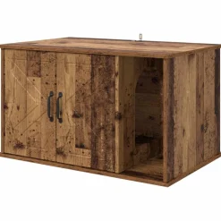 vidaXL Maison pour chat 85 x 55 x 50 cm Bois d'ingénierie