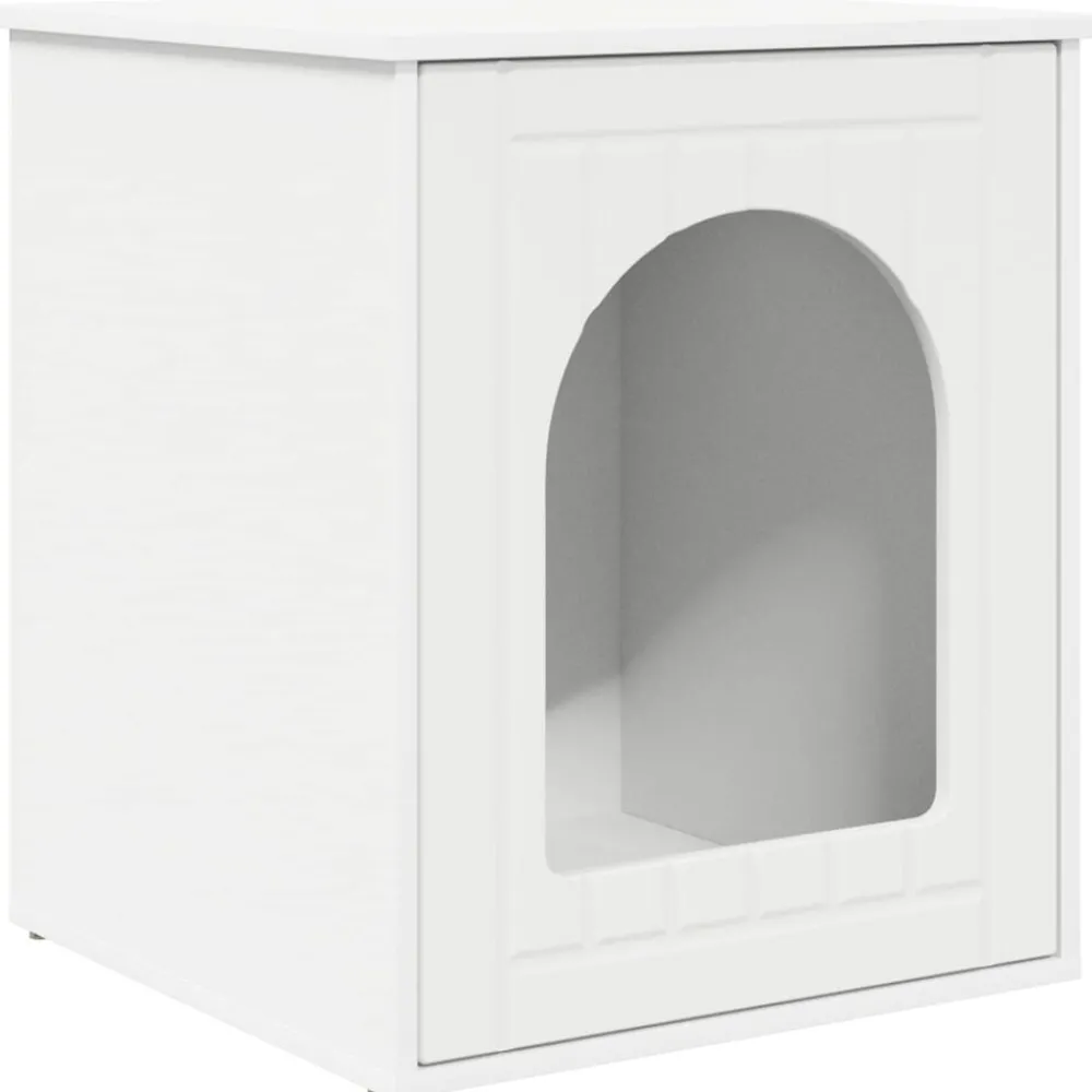vidaXL Maison pour chat 53 x 52 x 62 cm Bois d'ingénierie
