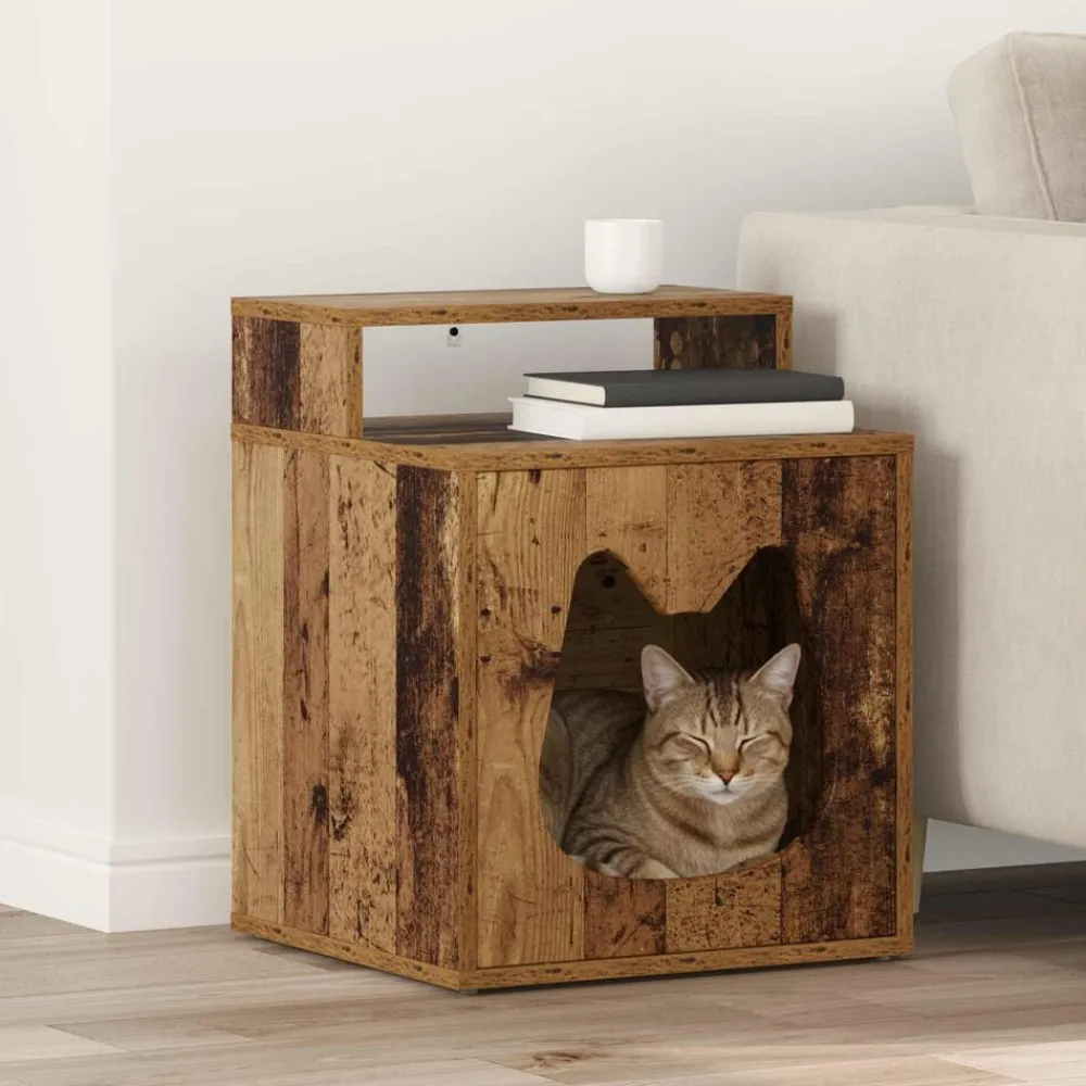 vidaXL Maison pour chat 42,5 x 40 x 53,5 cm