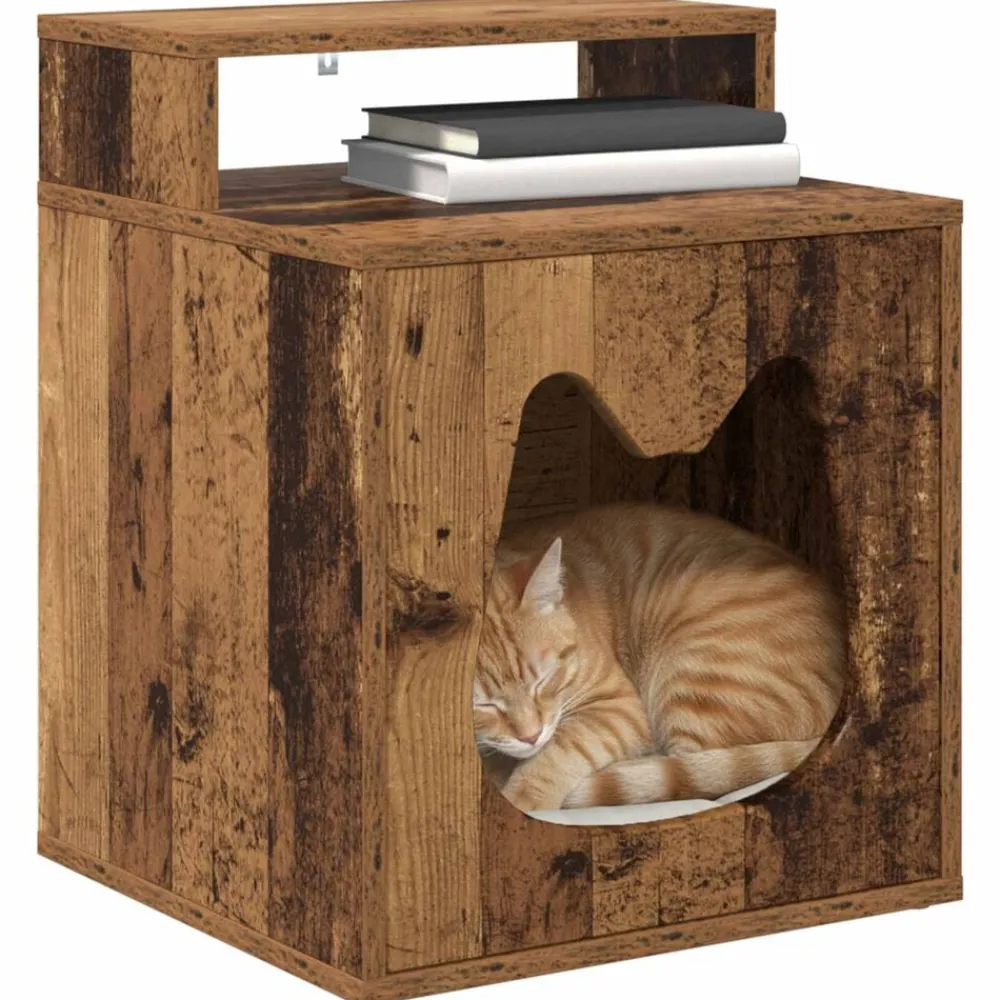 vidaXL Maison pour chat 42,5 x 40 x 53,5 cm
