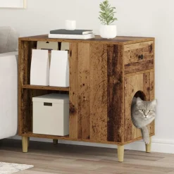 vidaXL Maison pour chat 72 x 42.5 x 70 cm