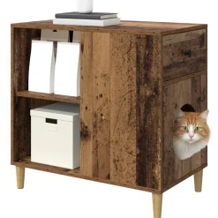 vidaXL Maison pour chat 72 x 42.5 x 70 cm