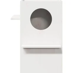 vidaXL Maison pour chat 43x43x60 cm bois de pin massif