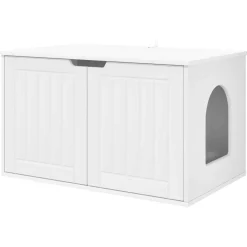 vidaXL Maison pour chat 85 x 55 x 50,5 cm Bois d'ingénierie
