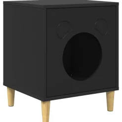 vidaXL Maison pour chat 42,5 x 40 x 53 cm Bois d'ingénierie