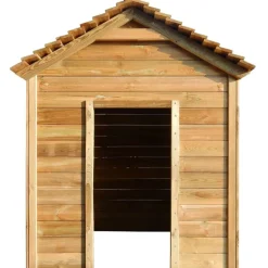 Jeux De Plein Air-vidaXL Maisonnette d'extérieur 120x120x146 cm Bois de pin