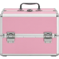 vidaXL Mallette à maquillage 22x30x21 cm Aluminium