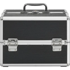 vidaXL Mallette à maquillage 22x30x21 cm Aluminium