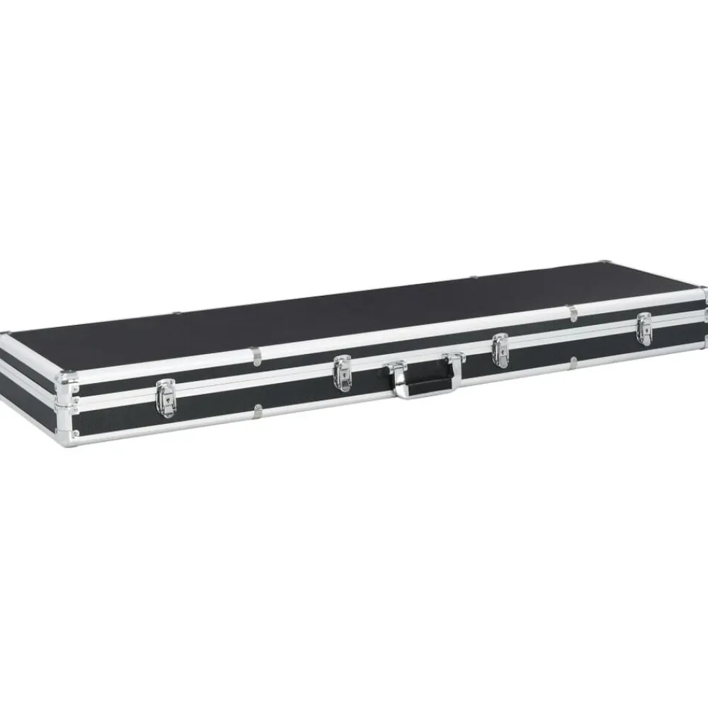 Pour Adultes-vidaXL Mallette pour arme à feu 134 x 35 x 12 cm Aluminium Noir