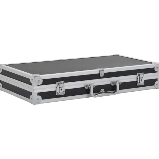 vidaXL Mallette pour arme à feu Aluminium ABS