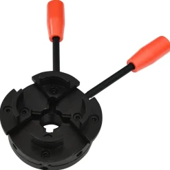 vidaXL Mandrin à bois à 4 mâchoires connexion M33 acier 100 mm
