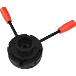vidaXL Mandrin à bois à 4 mâchoires connexion M33 acier 100 mm
