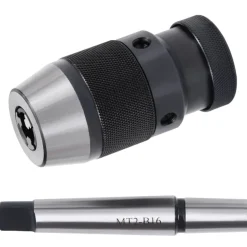 Accessoires D'Outils-vidaXL Mandrin de perçage MT2-B16 avec plage de serrage de 13 mm