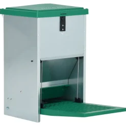 vidaXL Mangeoire automatique pour volaille avec pédale 8 kg