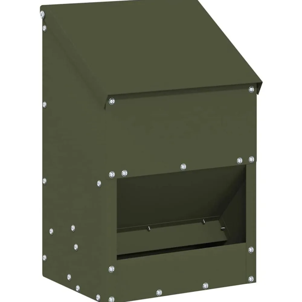 vidaXL Mangeoire pour poules 21 x 16 x 33 cm
