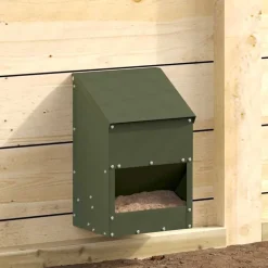 vidaXL Mangeoire pour poules 21 x 16 x 33 cm