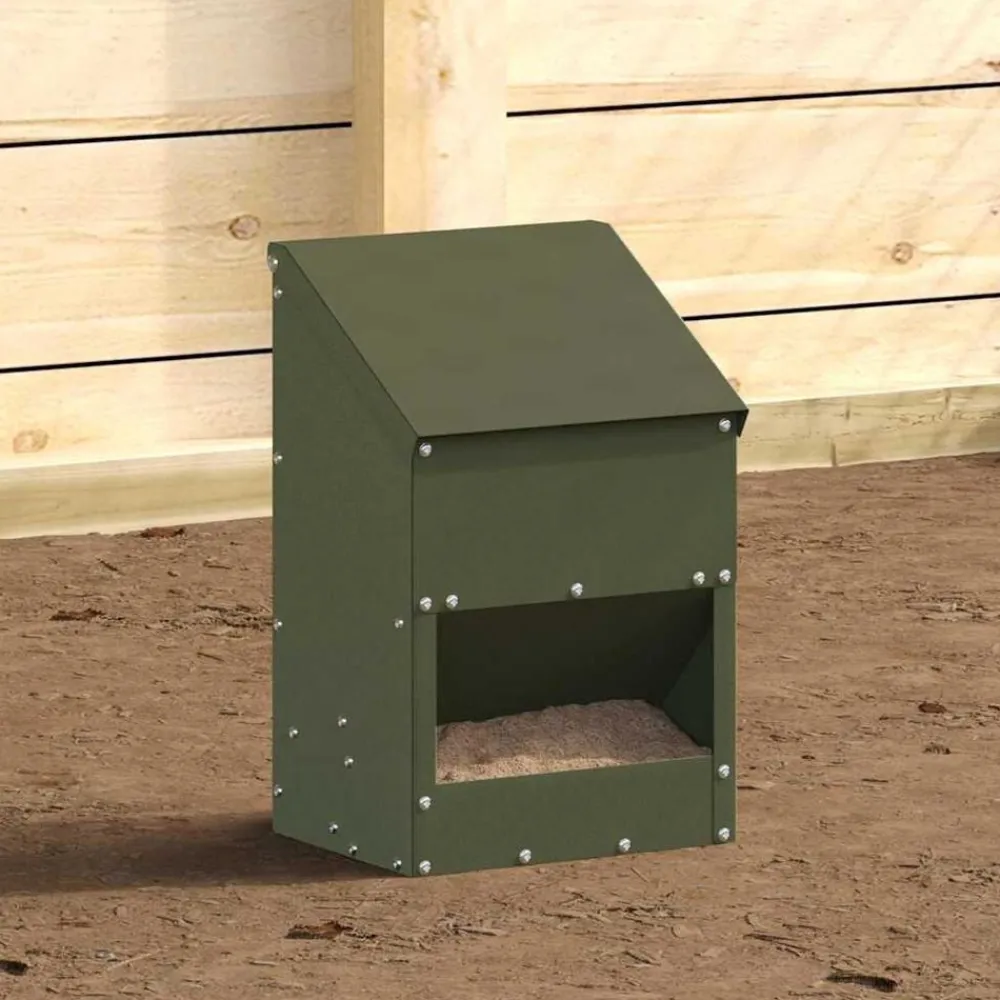 vidaXL Mangeoire pour poules 21 x 16 x 33 cm