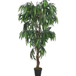 vidaXL Manguier artificiel 300 feuilles 80 cm vert