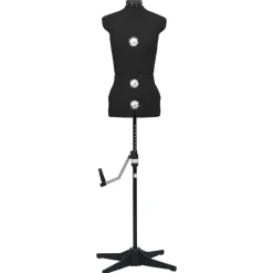 vidaXL Mannequin de robe ajustable pour femme S Taille 33-40