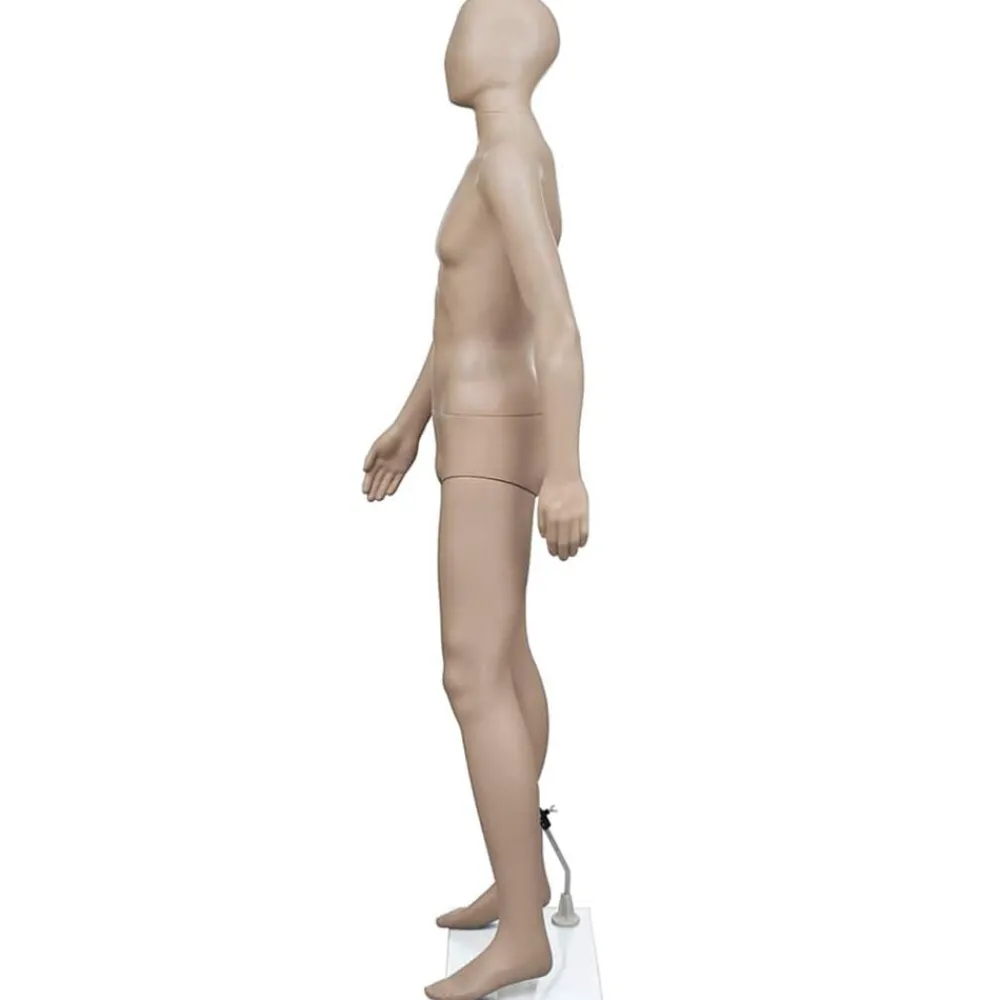 vidaXL Mannequin de vitrine Homme Tête ronde